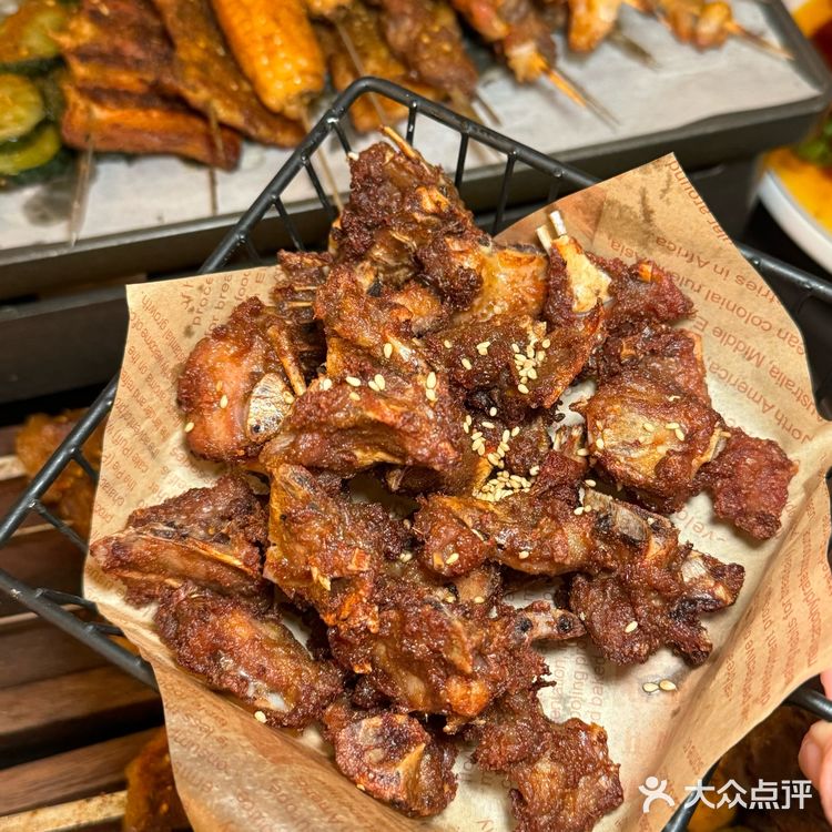 福州我N刷的东北烧烤！宫后夹肉吃到了！！