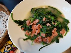 上汤菠菜-老牌坊鲁菜名店(美莲广场店)
