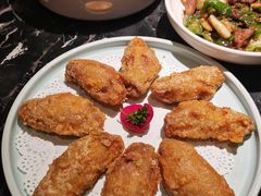 蛋黄鸡翅-新白鹿餐厅(松江开元地中海店)