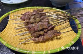 Fresh Mountain Goat Meat Skewers
