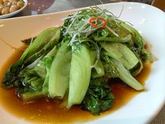 白灼生菜-名人名家     浙菜.家宴