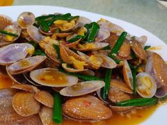姜葱炒花甲-皓景海鲜·地标美食(双月湾店)