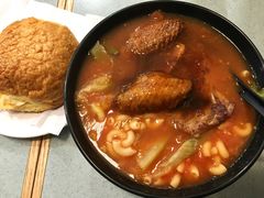 番茄浓汤鸡翅猪扒通粉-华嫂冰室(尖沙咀店)