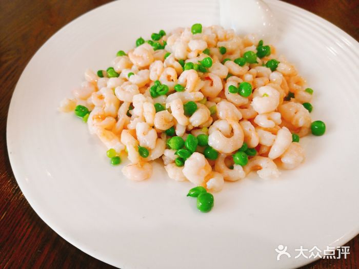 松鹤楼小馆(圆融店)手剥虾仁炒甜豆图片