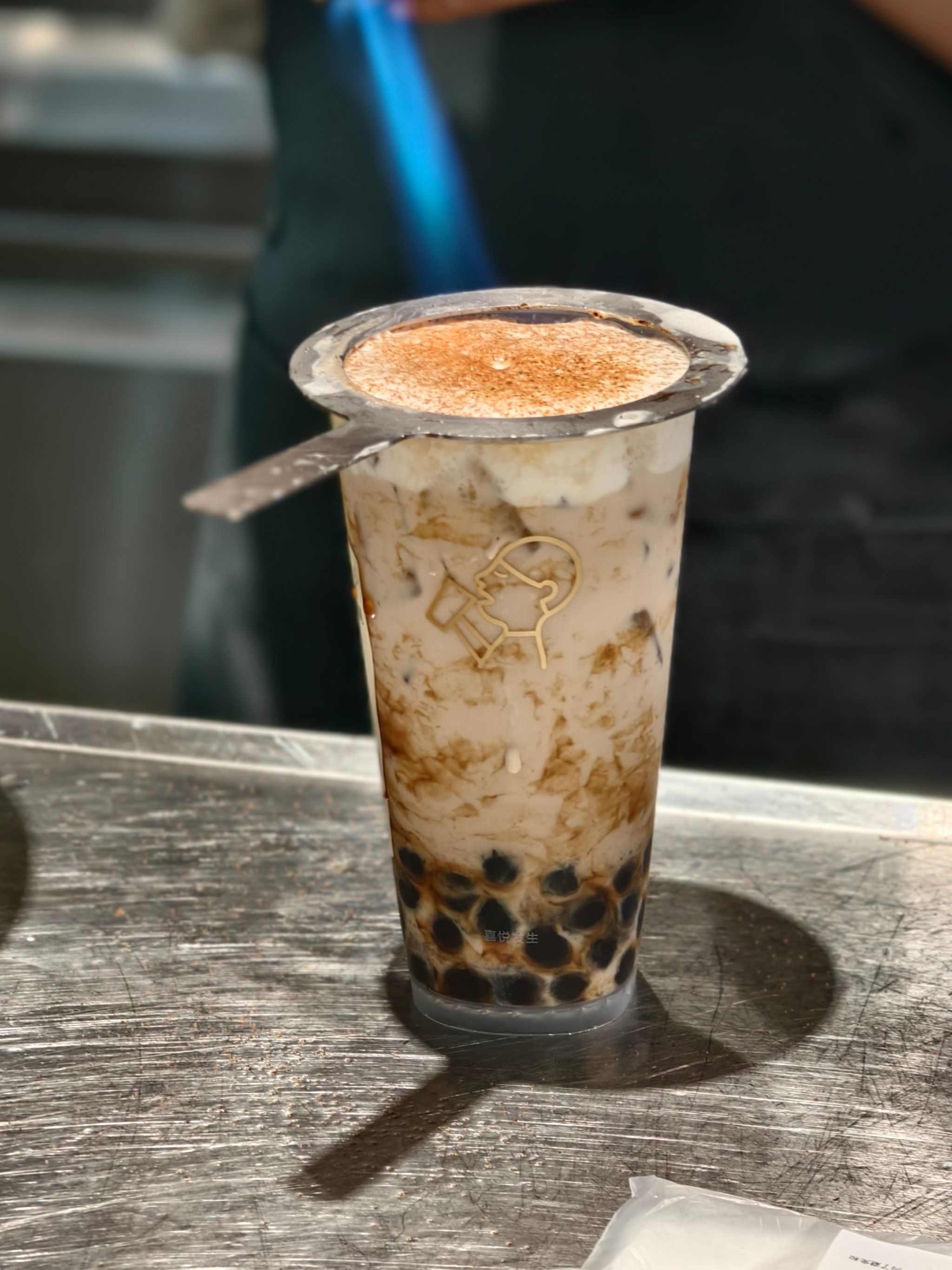 喜茶—烤黑糖啵啵奶茶🧋