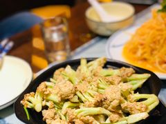 虾酱有机花菜-以前的小酒馆(中山广场店)