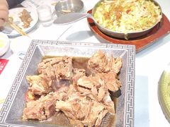 -二姐家三个拿手菜·北塘海鲜·大馅锅贴王(成林道店)