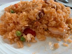 海鲜炒饭-小白桦西餐厅