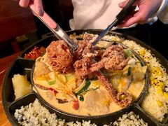 忌廉海鮮原祖炒年糕-Outdark Korean Restaurant