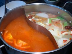 骨汤虫草花锅底-许府牛火锅(信义坊总店)