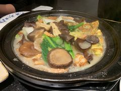 虾干蛋角什菜煲-正斗·港式粤菜(SKLP店)