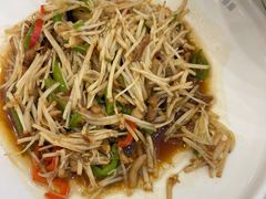 白芹肉丝-怡园饭店-餐厅(四望亭店)