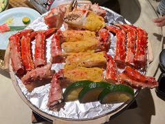 芝士烤帝王蟹腿-綱元·海鲜豆捞(明州里店)