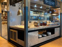 面包甜点陈列柜-比格比萨自助(万柳华联店)