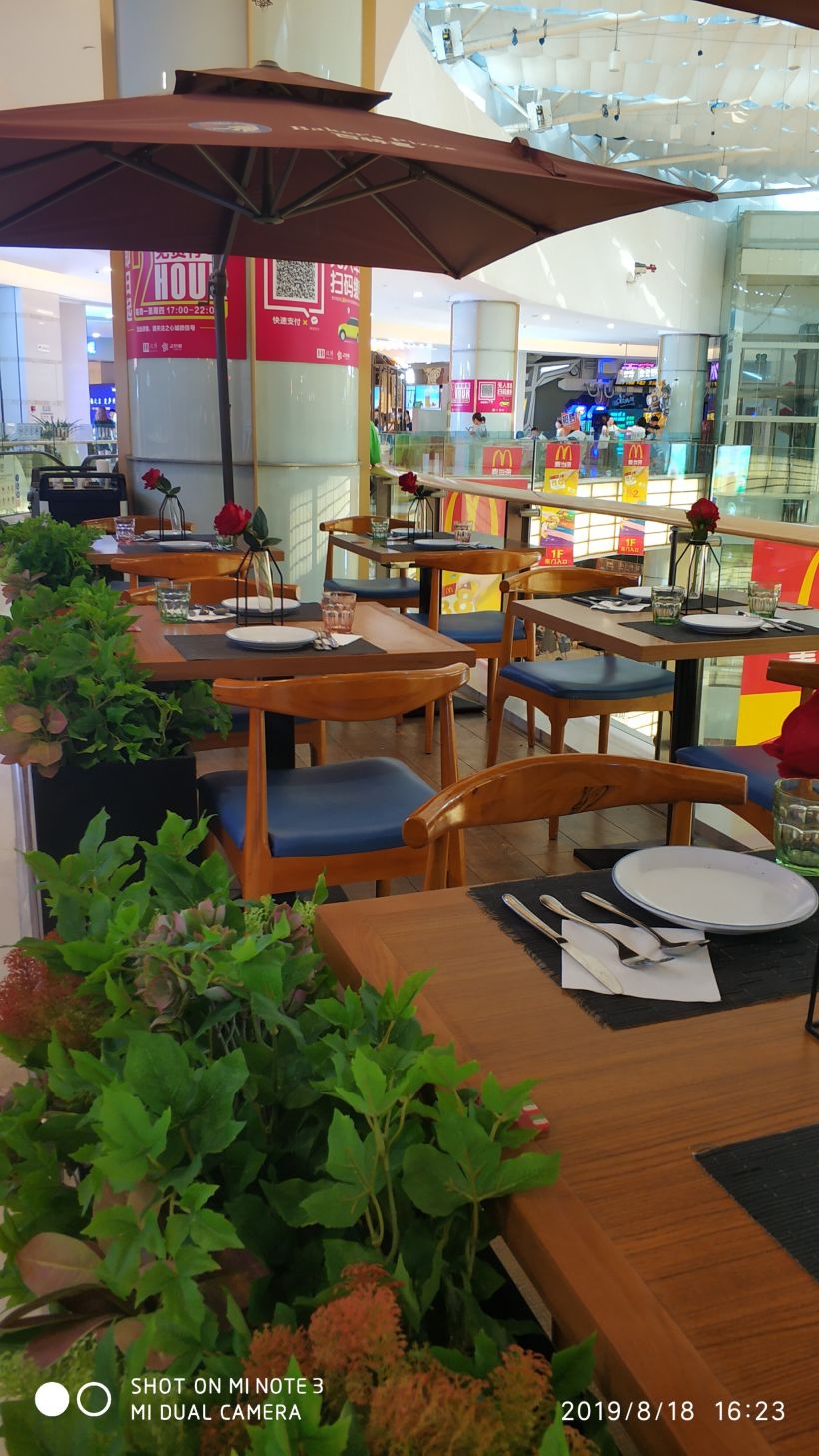 打卡网红西餐厅