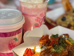 川味炸鸡配土豆片-Lotso Lunch Box 草莓熊餐盒