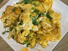 香椿苗炒柴鸡蛋-嘉和一品粥(方庄店)