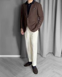 点击看大图 -怒马会 全麻衬西装高级定制