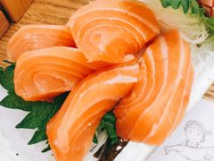 三文鱼刺身-林妈妈村·日式料理(宝山万达店)