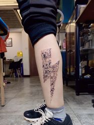 -PinooTattoo皮奴刺青纹身设计总部