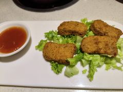 炸鸡块-一叶一世界•素食餐厅(环球中心店)