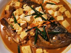 碟鱼头炖嫩豆腐-华盛丰温州大排档(东三环南路店)