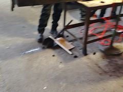 -劳动公园新疆人烤腰子