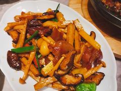 腊味炒三菇-四道菜·福建菜馆(新街口金鹰店)