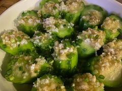金银蒜泥蒸丝瓜-大头唛·啫鸡煲.粤菜.专门店(289艺术园区店)