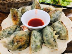 生煎韭菜饺子-南记食粥坊·宵夜大排档(莲花总店)