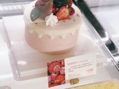 鲜莓映雪&nbsp;·&nbsp;草莓树莓奶油蛋糕-DEMO黛慕蛋糕(中泰店)