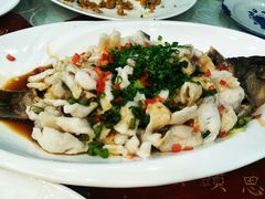 油浇鲈鱼-原味斋烤鸭店(铁百店)