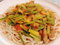 羊肉炒毛芹拌面-新疆兵团食府清真(马连道店)