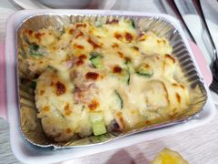 咖喱鸡肉蘑菇焗饭-蘑菇餐厅(小火瓦巷店)