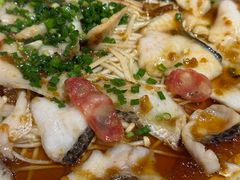 麒麟酱蒸鱼片-荆九爷爆炒桥头三嫩(夫子庙店)