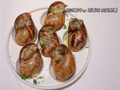普罗旺斯香草牛油焗蜗牛-橘洲1910花园江景西餐厅