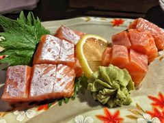 三文鱼腩刺身-小曹日本料理(软景中心店)