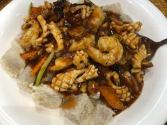 三鲜焖子-日月昇海鲜码头(开发区五彩城店)