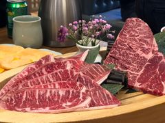 雪花牛肉-金石青云炭火烤肉店(中房上东花墅店)