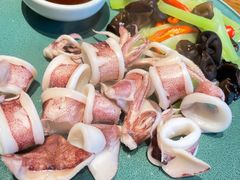 水煮鲜鱿-八闽饭店闽南小镇(铁西店)