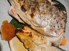 烤三文鱼头-牛玄庵日式寿喜烧·料理店(新源里店)