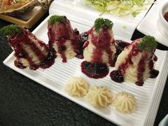蓝莓山药-海鲜烧烤