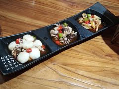 -东来菜馆•手抓海鲜家常菜•海鲜锅贴(鸽子窝店)