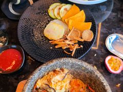 -雾山韩式烤肉·海南糟粕&椰子鸡火锅·海景餐厅(三亚绿发山海天JW万豪酒店)