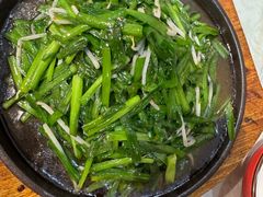 铁板韭菜-阿巧一号私房菜(止园路店)