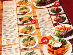 菜单-Pancakes on the rocks(Darling Harbour)