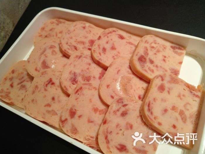 玄坛庙姐妹火锅串串香午餐肉图片 - 第14张