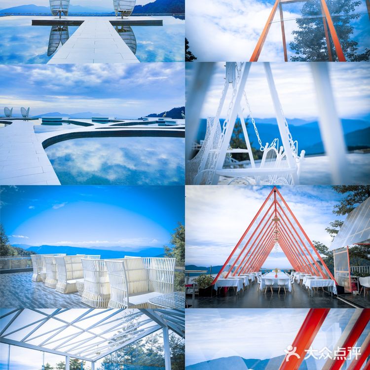 成都周边丨无边泳池360°云海☁️森林悬崖酒店