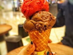 黑巧克力冰淇淋-LUNEURS月乐诗 冰淇淋咖啡(环贸店)