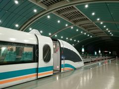 -龙阳路磁悬浮列车总站-停车场